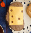 Бутерброд с сыром пластиковая форма - Для мыла и шоколада