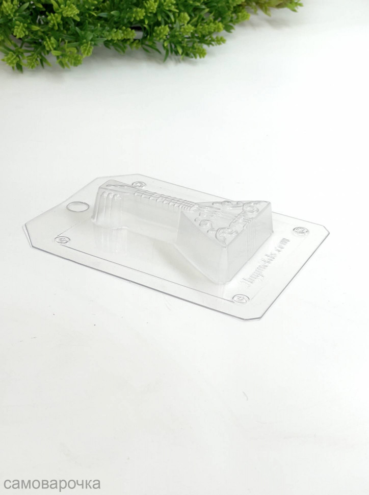 Балалайка форма пластиковая для шоколада и мыла - 