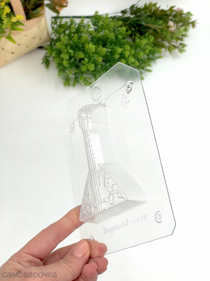 Балалайка форма пластиковая для шоколада и мыла - 