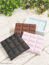 Плитка шоколада Силиконовая форма 3D Плитка шоколада Силиконовая форма 3D
