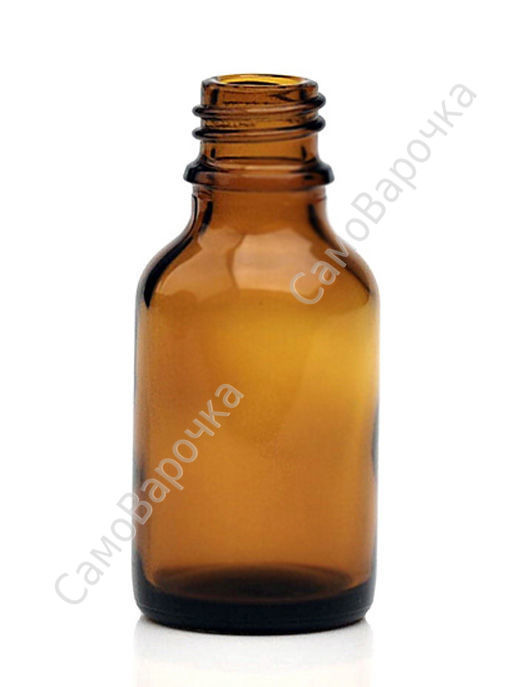 Флакон стекло 25 мл 18 мм горло - 