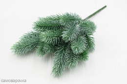  ​​​​​​​​​​​​​Веточка голубой ели Зелень искусственная