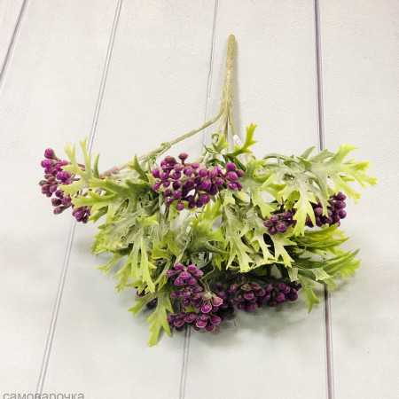 Зелень Горошек сиреневый искусственный