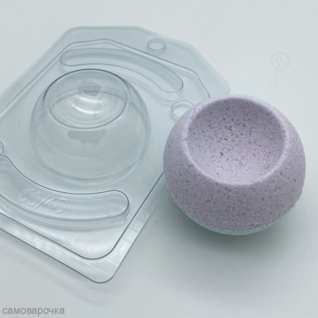 Полусфера D60 c выемкой D40 с позиционированием Пластиковая форма