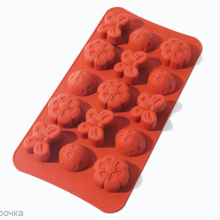 Бабочки мини Силиконовая форма 