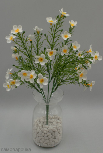 Кустик льна Ралли Зелень искусственная - 