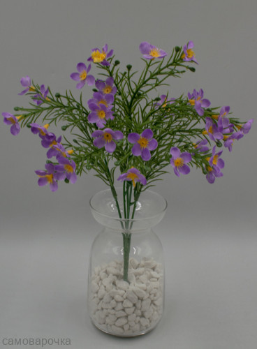 Кустик льна Ралли Зелень искусственная - 